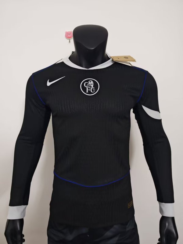 25-26 CHE Third Long Sleeve Player Version Soccer Jersey (长袖球员)