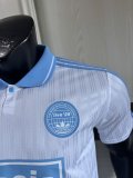 2025 AD Oasis Joint Edition #25 Light Blue Player Version Polo Short Sleeve