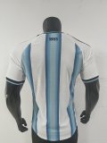 2026 World Cup Argentina Home Player Version Soccer Jersey