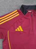 25-26 Roma High Quality Half Pull Tracksuit