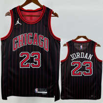 25-26 BULLS JORDAN #23 Black Top Quality Hot Pressing NBA Jersey (Trapeze Edition) 飞人版 25-26 BULLS JORDAN #23 Black Top Quality Hot Pressing NBA Jersey (Trapeze Edition) 飞人版