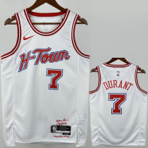 23-24 ROCKETS DURANT #7 White City Edition Top Quality Hot Pressing NBA Jersey 23-24 ROCKETS DURANT #7 White City Edition Top Quality Hot Pressing NBA Jersey