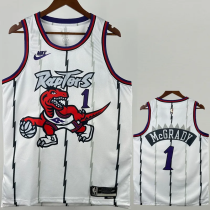 25-26 Raptors McGRADY #1 White Retro Top Quality Hot Pressing NBA Jersey 25-26 Raptors McGRADY #1 White Retro Top Quality Hot Pressing NBA Jersey