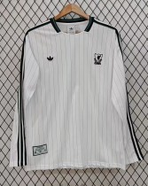 25-26 LIV White Casual Edition Long Sleeve Training Shirts