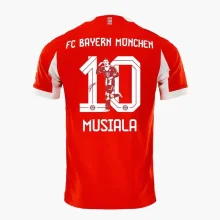 25-26 Bayern MUSIALA 10 Special Edition Home Women Soccer Jersey (女)（印10星）