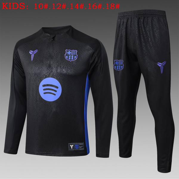 25-26 BAR High Quality Kids Half Pull Tracksuit