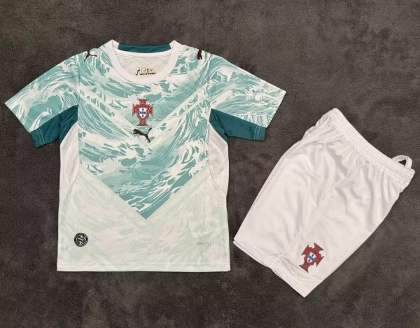 25-26 Portugal Special Edition Kids Soccer Jersey