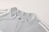 2025 AD Grey Half Pull Tracksuit 