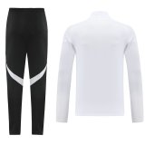 2025 AD White Half Pull Tracksuit