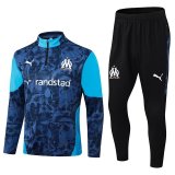 25-26 Marseille High Quality Half Pull Tracksuit