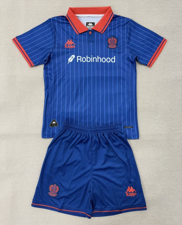 25-26 Nice Third Kids Soccer Jersey