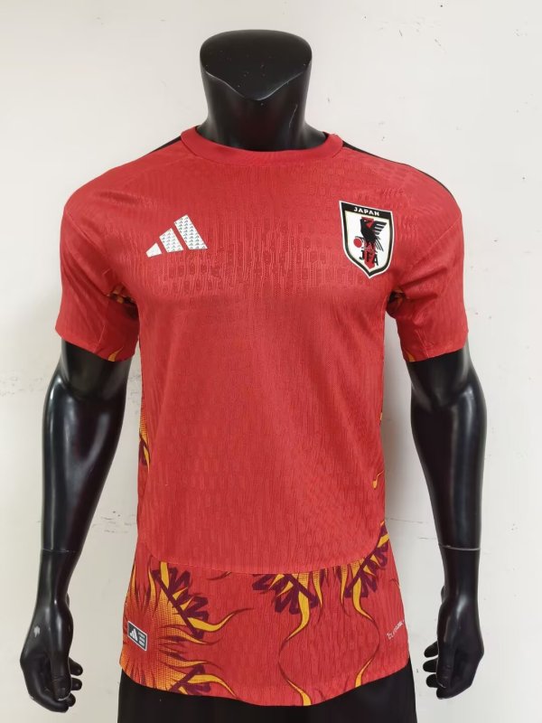 25-26 Japan Red GoalKeeper Player Version Soccer Jersey