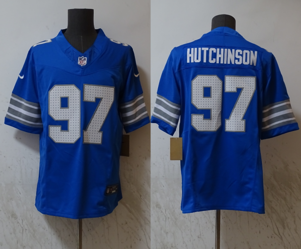 2025 NFL Lions New Pattern Jersey
