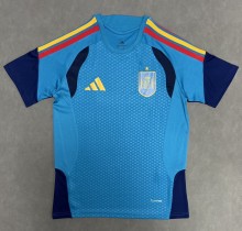 25-26 Spain Blue Fans Training shirts