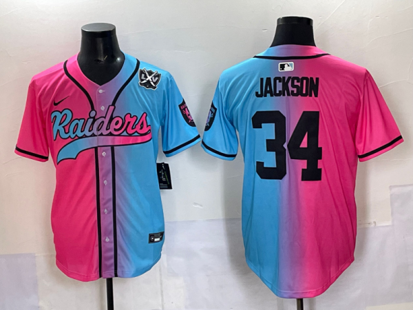 2025 MLB Las Vegas Raiders New Pattern Jersey