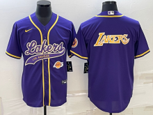 2025 MLB Los Angeles Lakers New Pattern Jersey