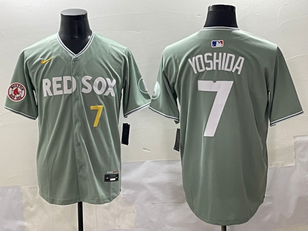 2025 MLB Boston Red Sox New Pattern Jersey