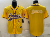 2025 MLB Los Angeles Lakers New Pattern Jersey