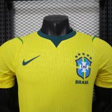 2026 Brazil Home Player Version Soccer Jersey