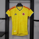 2026 Colombia Home Women Player Version Soccer Jersey (女)