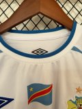 25-26 DR Congo White Special Edition Fans Soccer Jersey