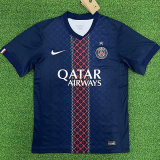 25-26 PSG Home Fans Soccer Jersey*带星