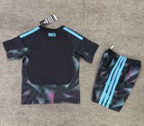 25-26 Argentina GoalKeeper Kids Soccer Jersey