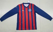 25-26 BaHia Away Long Sleeve Fans Soccer Jersey（长袖）