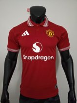 25-26 Man Utd Red Special Edition Player Version Training shirts