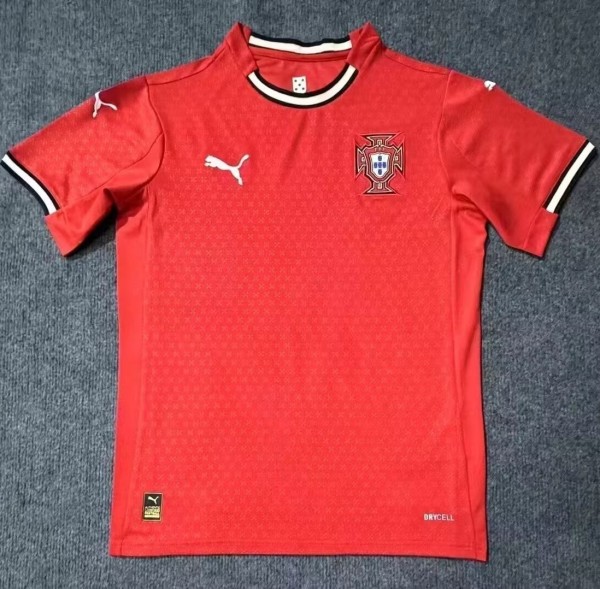 25-26 Portugal Home Fans Version Soccer Jersey