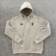 2024 Man Utd Gray Fleece Hoodie