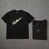 2024 NK Black Training Short Suit (100%Cotton)