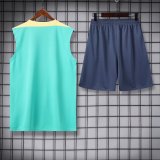 24-25 America High quality Tank Top And Shorts Suit