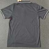 21-23 France Black Classic Polo Short Sleeve