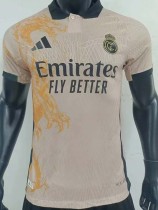 24-25 RMA Apricot Yellow Special Edition Player Version Soccer Jersey