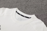 24-25 JUV White Training Short Suit (100%Cotton)纯棉