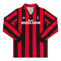 1989-1990 ACM Home Long sleeves Retro Soccer Jersey
