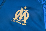 23-24 Marseille High Quality Half Pull Tracksuit
