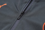 23-24 Man City High Quality Half Pull Tracksuit
