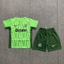 24-25 Sporting Lisbon Third Kids Soccer Jersey
