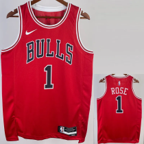 22-23 BULLS ROSE #1 Red Top Quality Hot Pressing NBA Jersey 22-23 BULLS ROSE #1 Red Top Quality Hot Pressing NBA Jersey