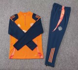 24-25 Man Utd High Quality Half Pull Tracksuit