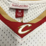 2003-04 Cleveland Cavaliers JAMES #23 White Retro Top Quality Hot Pressing NBA Jersey