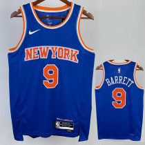 22-23 KNICKS BARRETT #9 Blue Top Quality Hot Pressing NBA Jersey 22-23 KNICKS BARRETT #9 Blue Top Quality Hot Pressing NBA Jersey