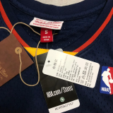 2010 WARRIORS CURRY #30 Navy blue Retro Top Quality Hot Pressing NBA Jersey