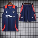 24-25 Man Utd High Quality Tank Top And Shorts Suit