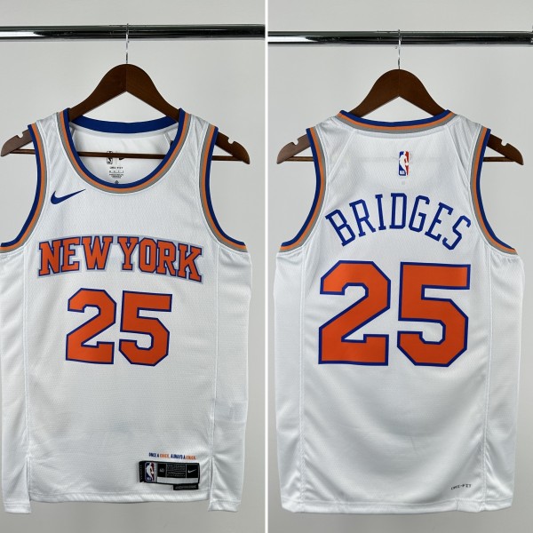 24-25 KNICKS Top Quality Hot Pressing NBA Jersey