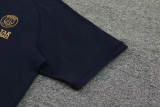 24-25 PSG Royal Blue Training Short Suit (100%Cotton)纯棉