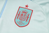 24-25 Spain High Quality Half Pull Tracksuit