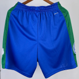 22-23 Dallas Mavericks Blue City Edition Top Quality NBA Pants